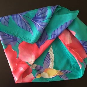 Beautiful Hummingbird Large Scarf